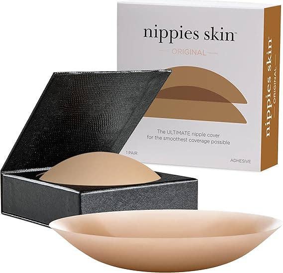 Nippies Skin Adhesive Nipple Covers: Coco / Size 1 (A-C cups)