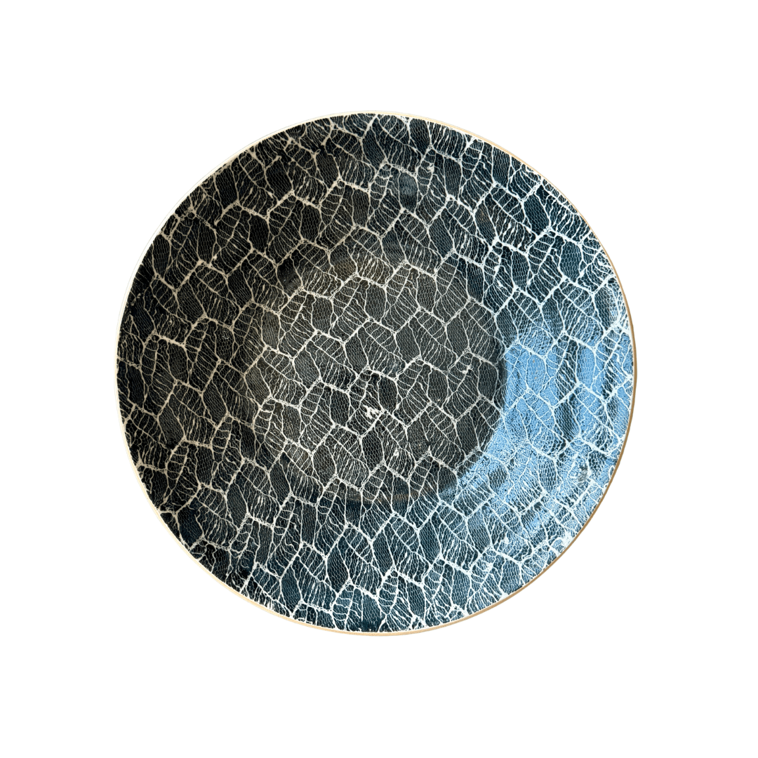 16" Centerpiece Bowl / Foliage Black