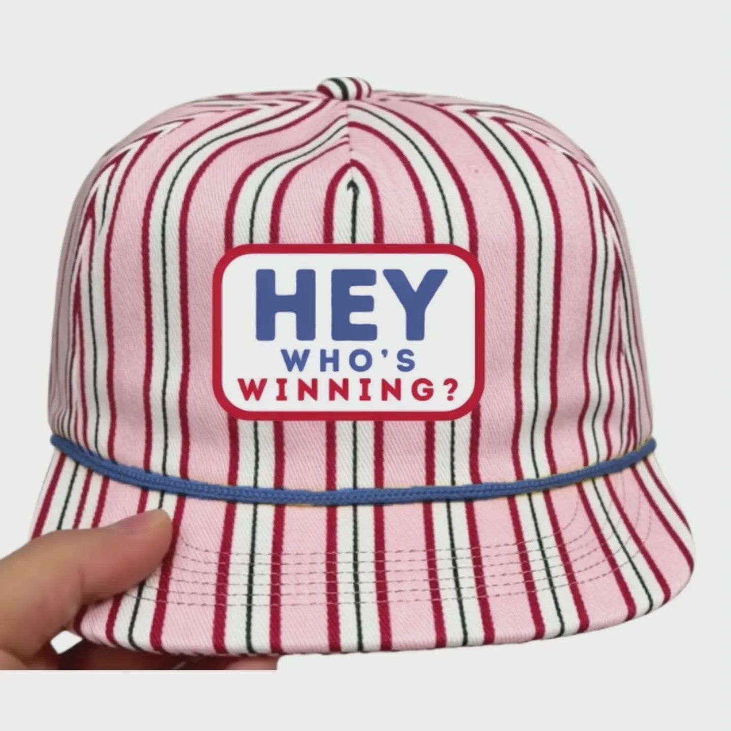 Who's Winning Canvas Hat