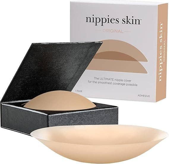 Nippies Skin Adhesive Nipple Covers: Caramel / Size 1 (A-C cups)