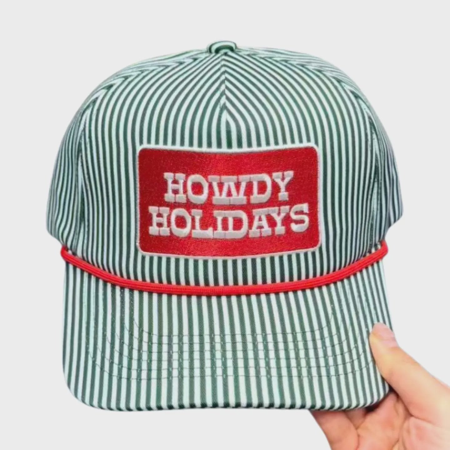 Howdy Holidays Hat