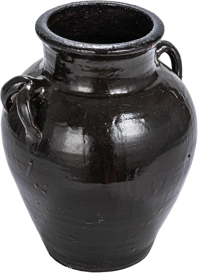Round Clay Jar
