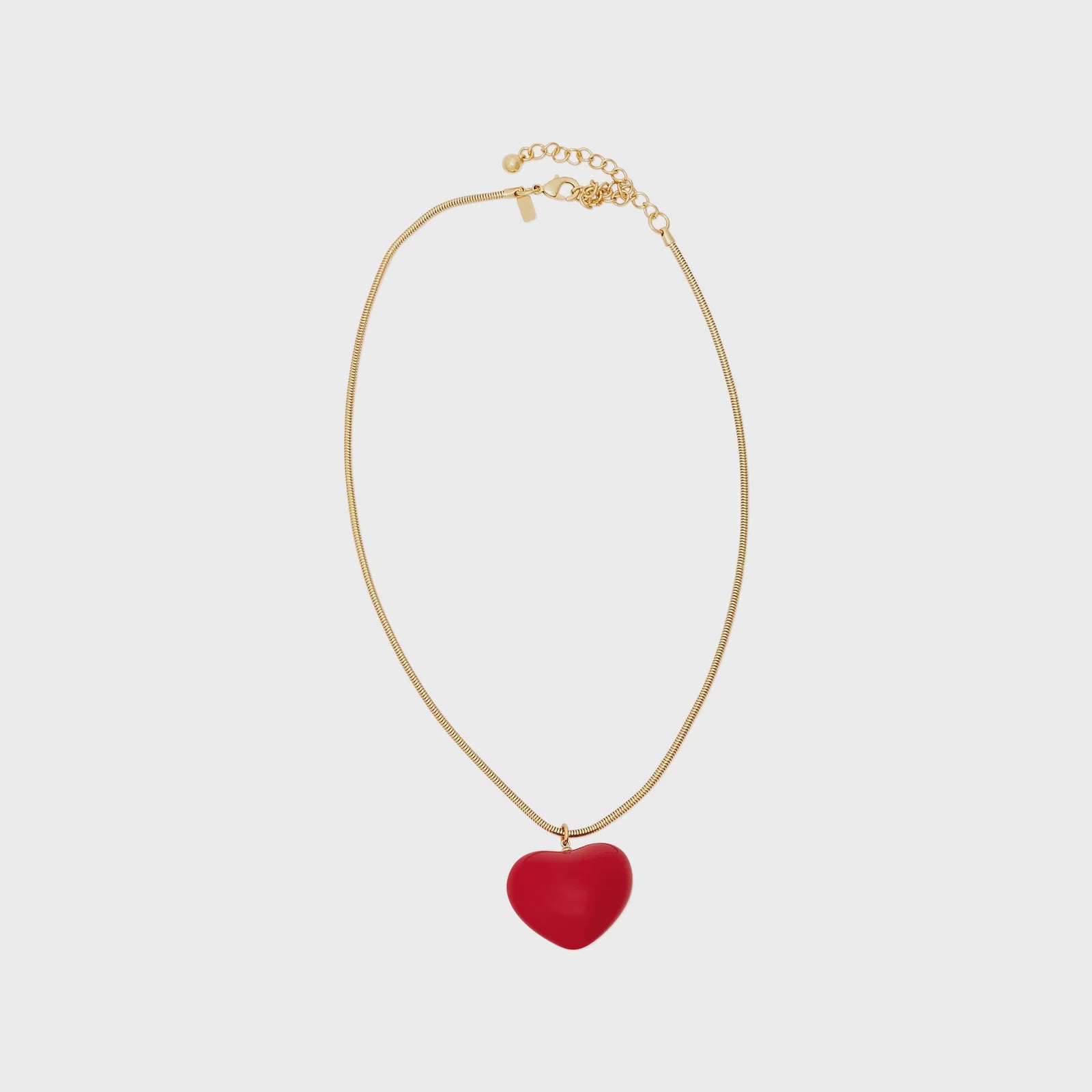 19" SATC Heart Pendant Necklace