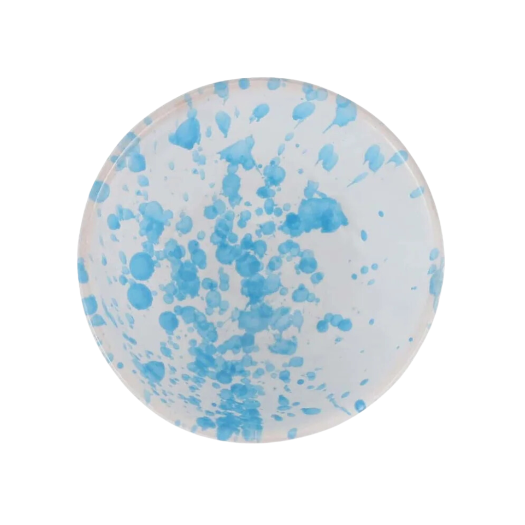 Amalfitina Splatter - Dipping Bowl, Aqua