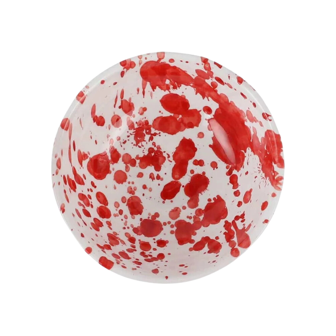 Amalfitina Splatter - Dipping Bowl, Red