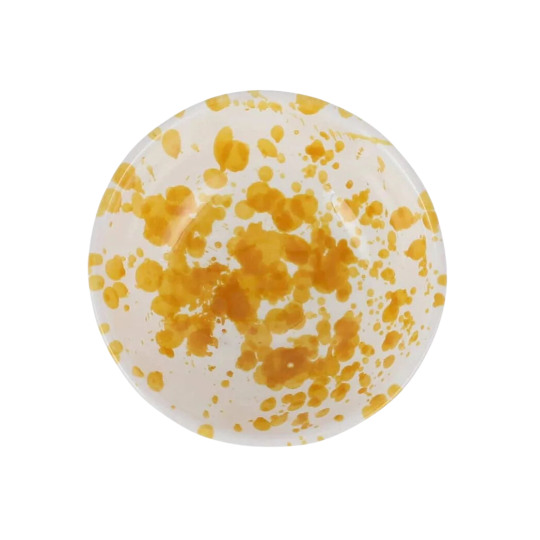 Amalfitina Splatter - Dipping Bowl, Yellow