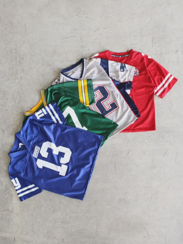 Cropped Football Jersey / Assorted