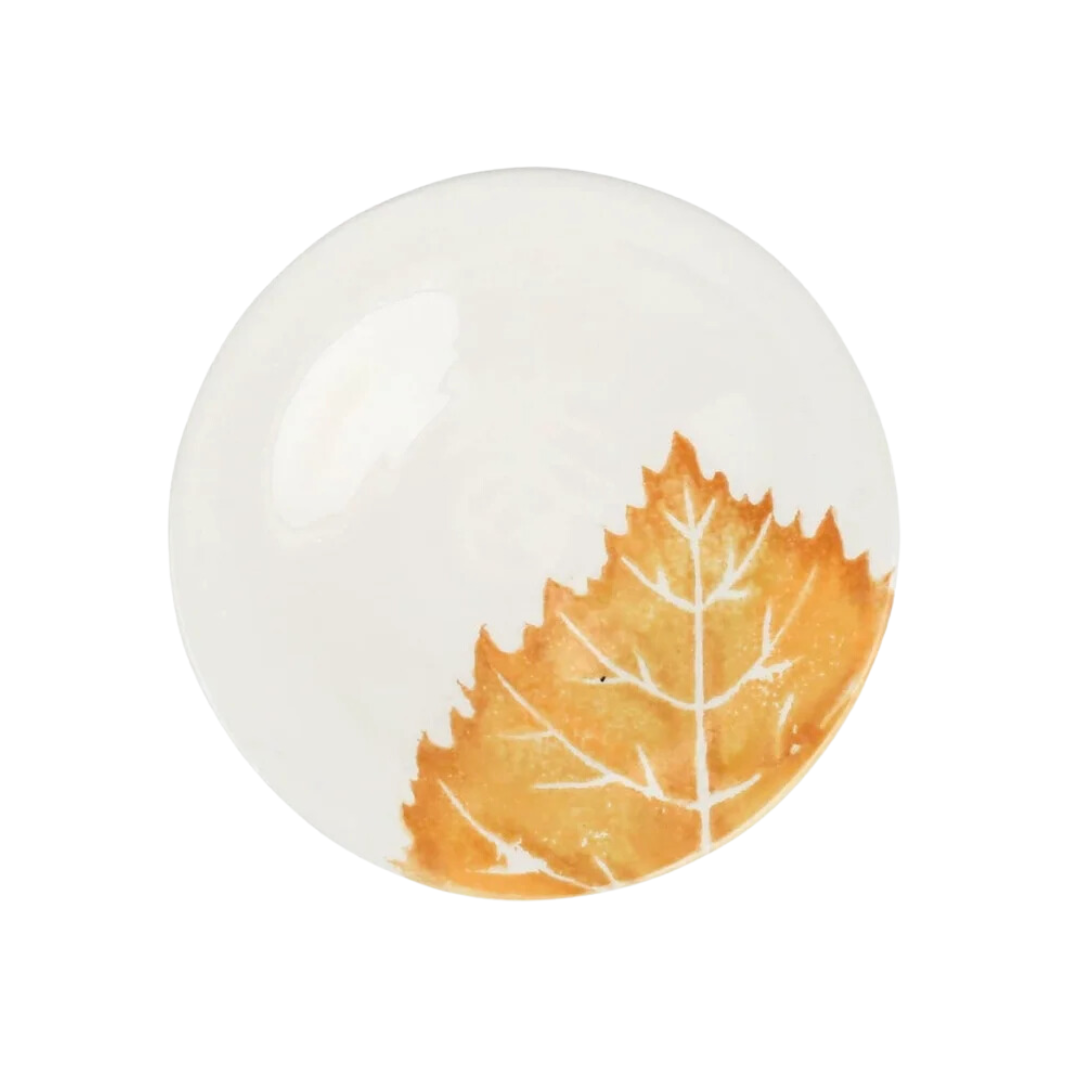 Autunno - Canape Plate, Birch Leaf