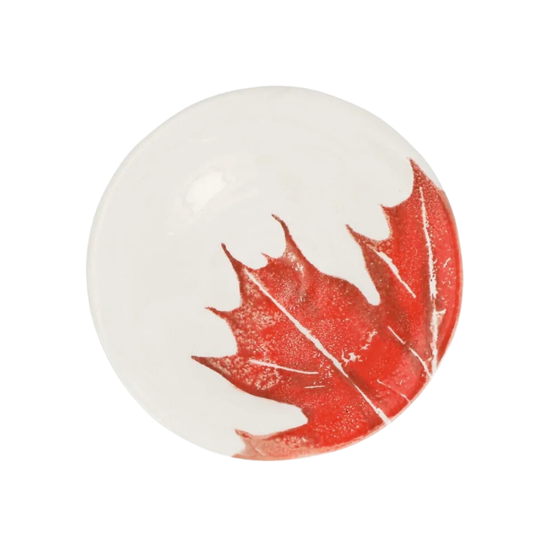 Autunno - Canape Plate, Maple Leaf