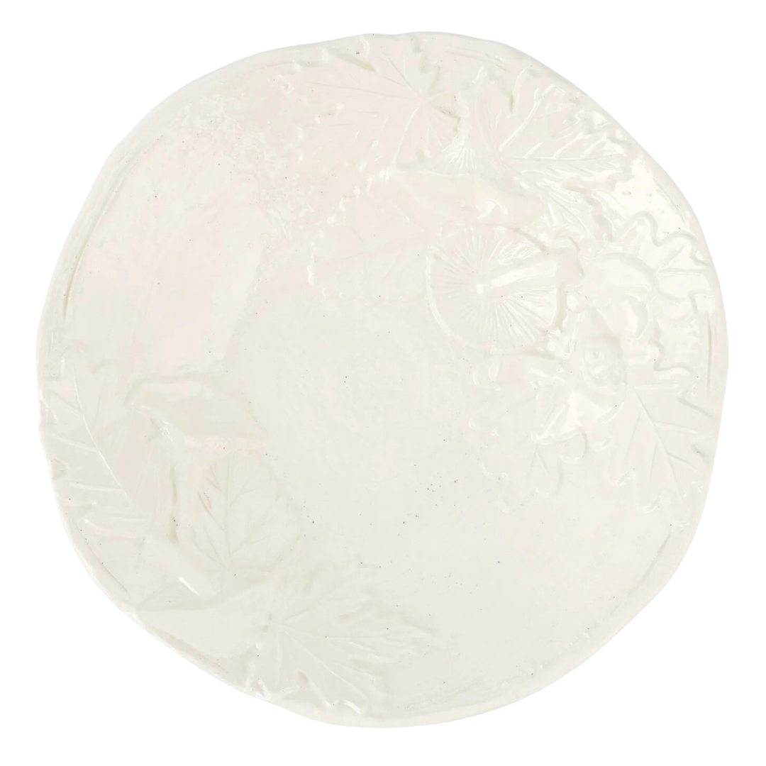 Autunno - Figural Serving Bowl, White