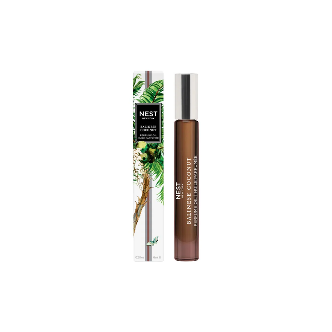 Balinese Coconut Perfume Oil, 6 ml Rollerball