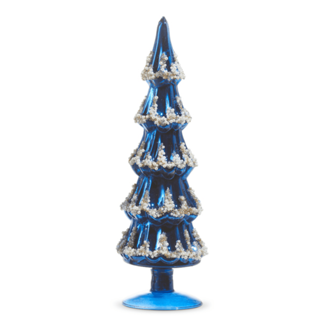 PRE-ORDER Beaded Trees, Blue