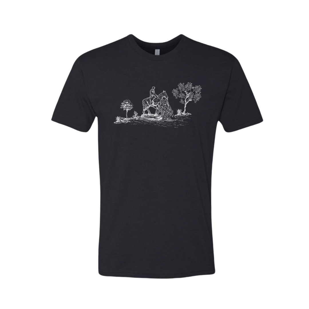 Will Rogers T-Shirt, Black + White