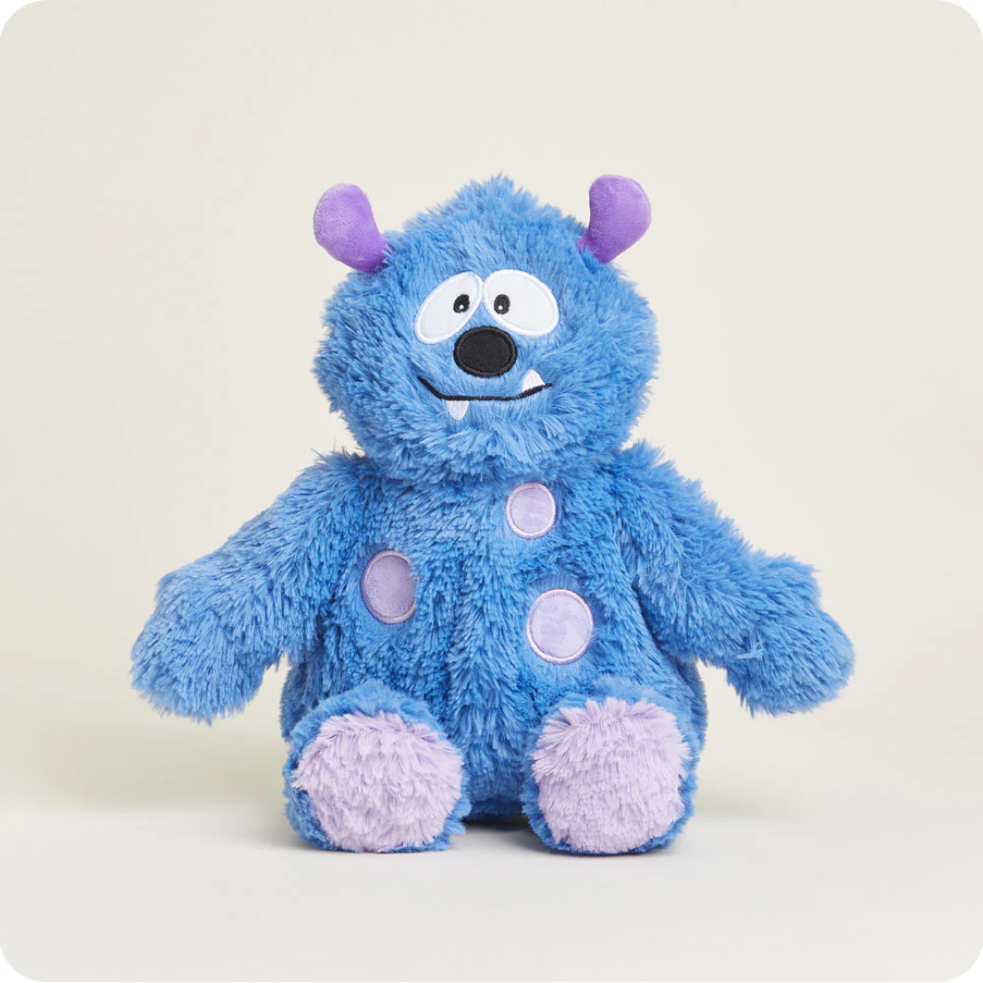 Blue Monster Warmies Plush