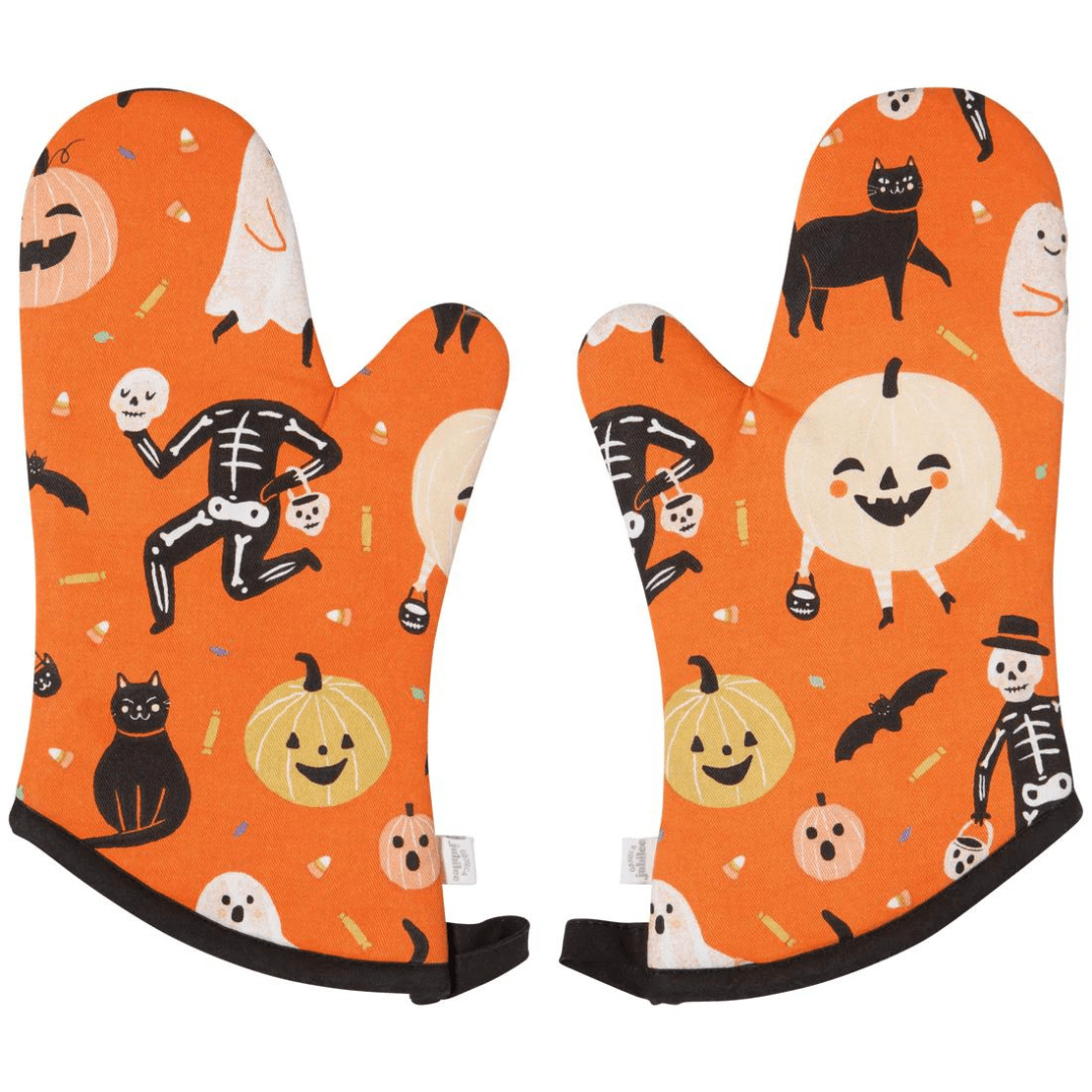 Boo Crew Halloween Mitts, Set of 2