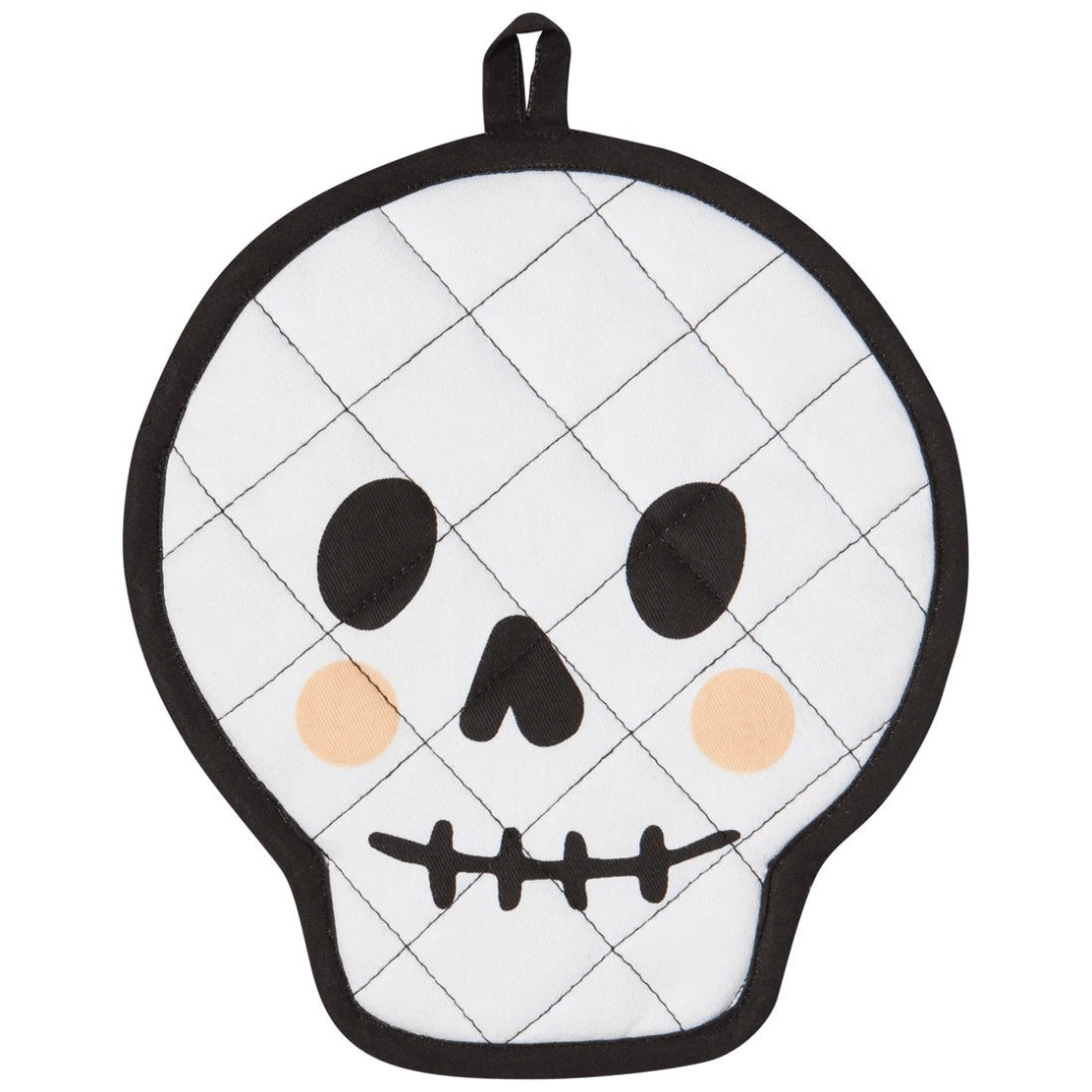 Boo Crew Skeleton Potholder