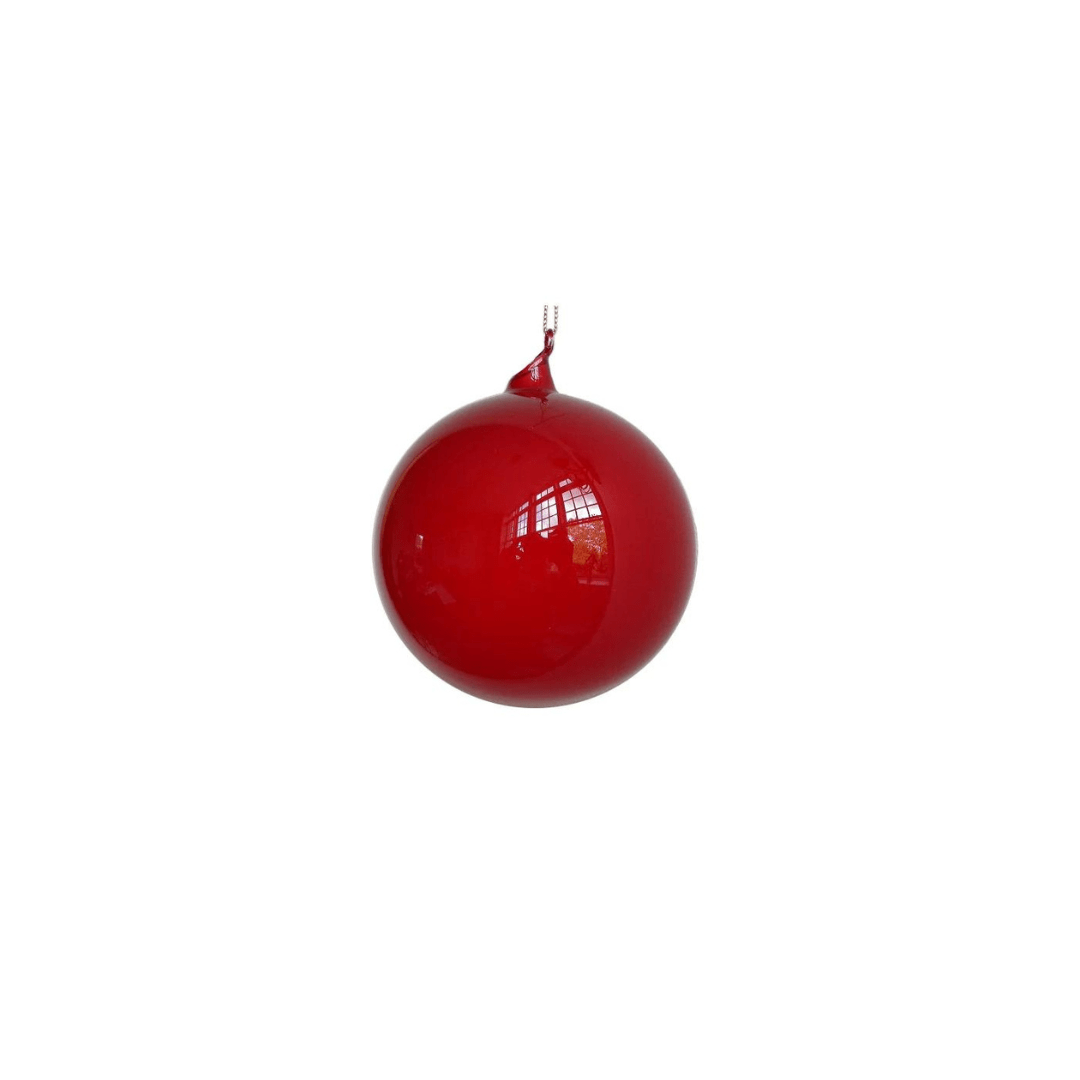 Bubblegum Glass Ball, Red