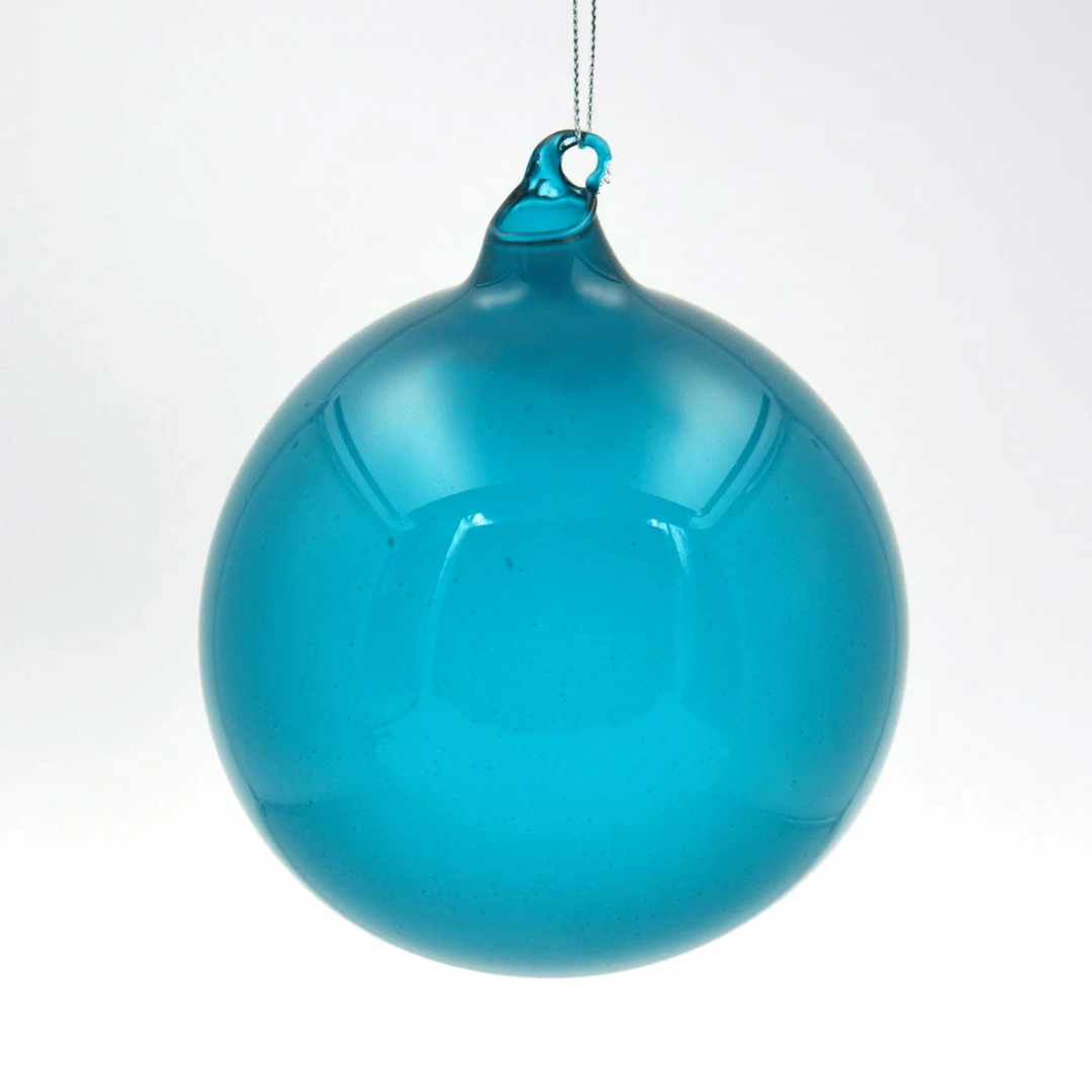 PRE-ORDER Bubblegum Glass Ball/ Eucalyptus Blue