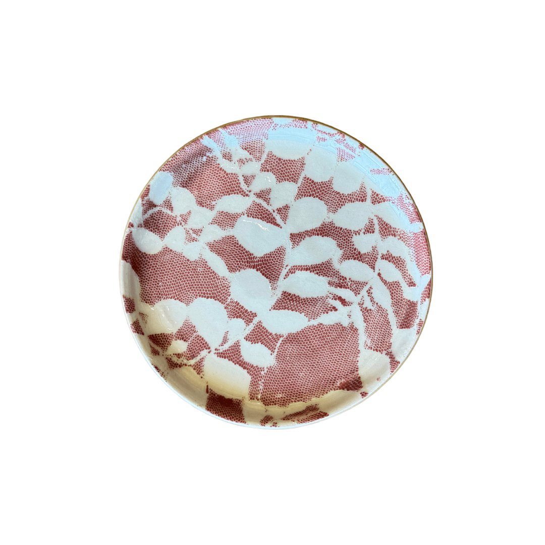 Canape Plate - Aspen Poppy