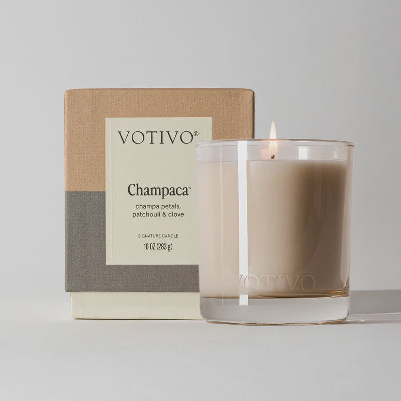 Champaca Signature Candle, 10 oz