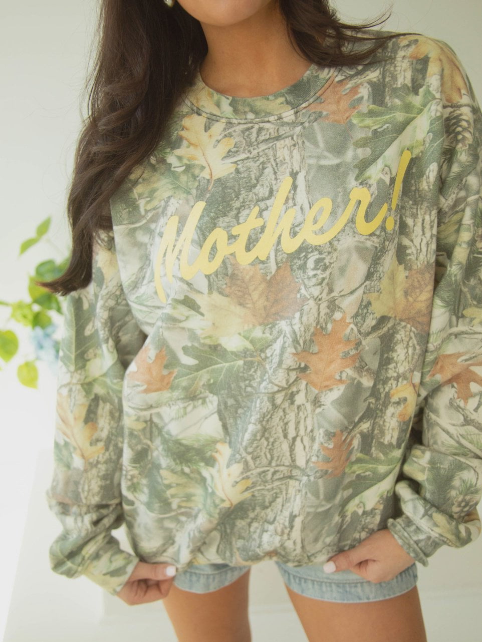 Mother Camo Sweatshirt