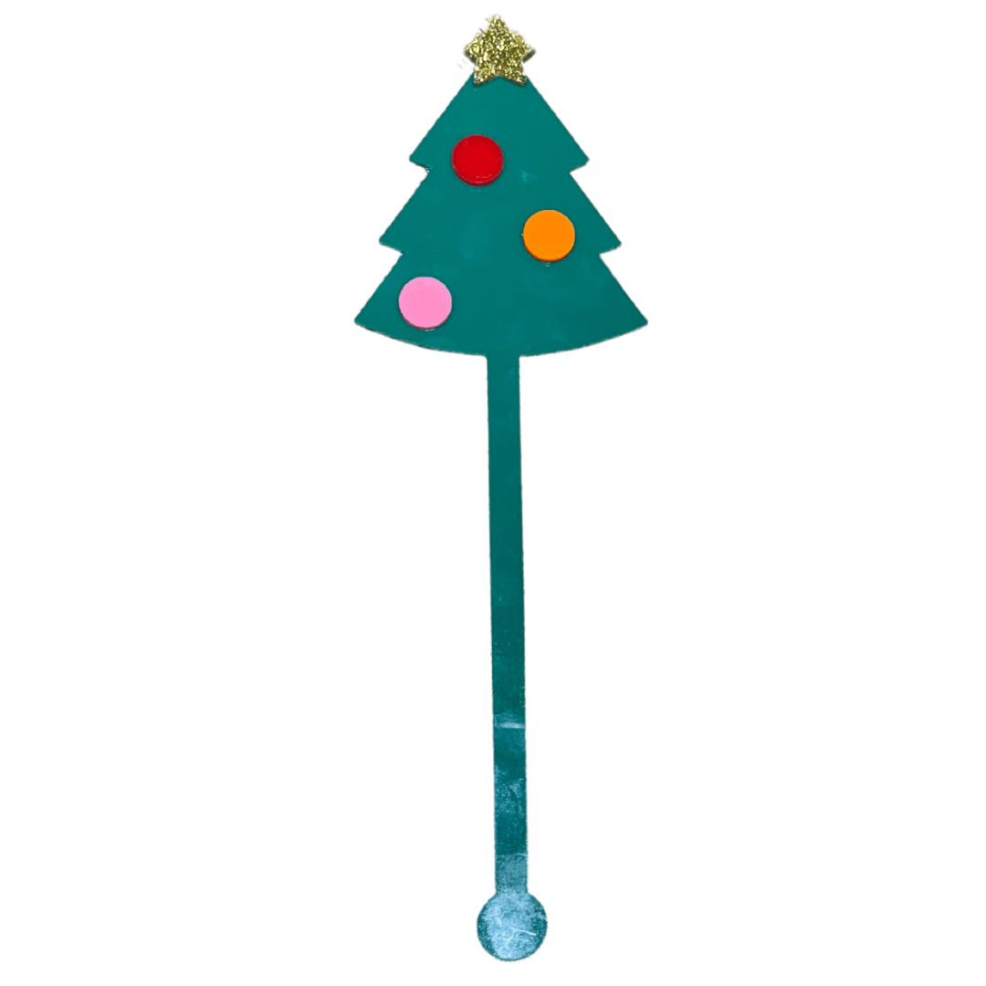 Christmas Tree Pitcher Stirrer