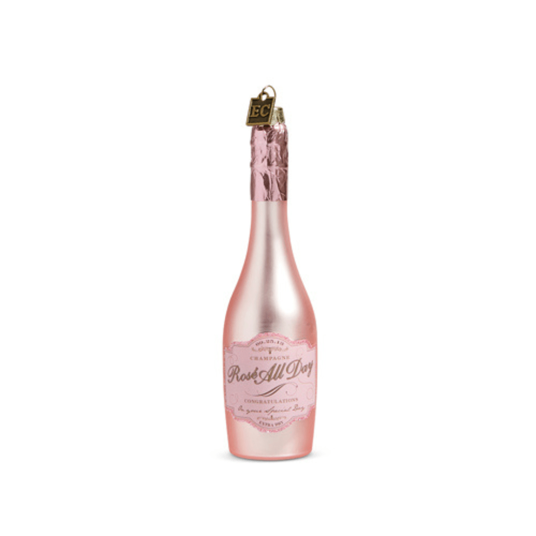 PRE-ORDER Congratulations Pink Champagne Ornament