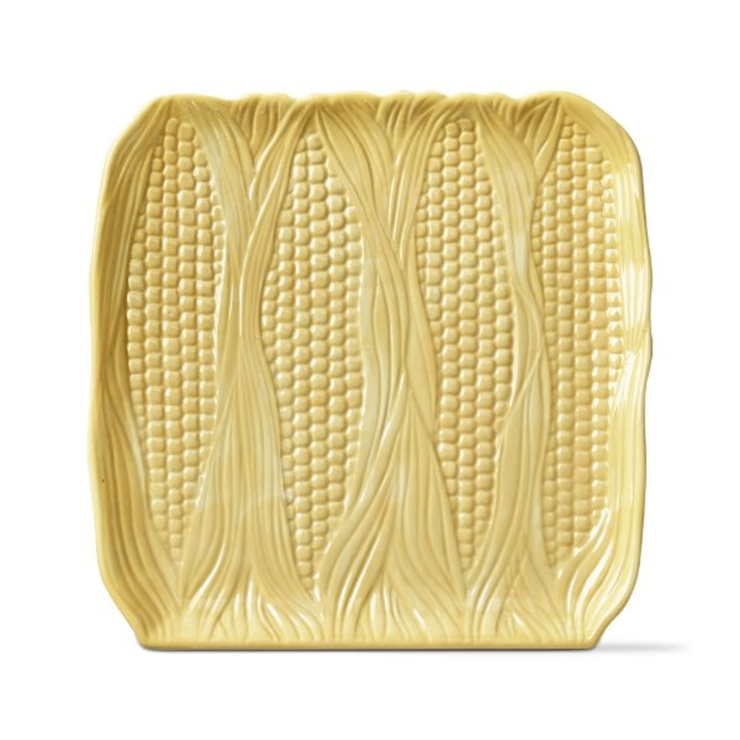 Corn Platter Yellow