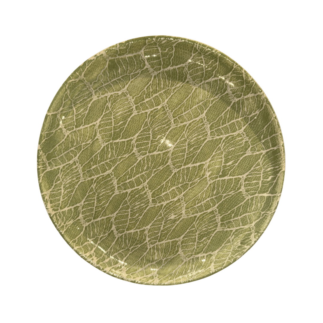 Coupe Luncheon Plate / Foliage  Citrus