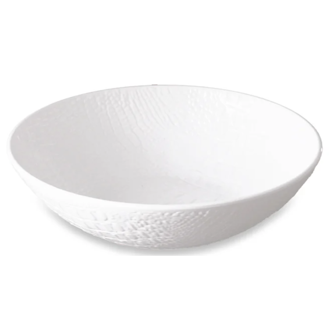 Croc Large Bowl, White