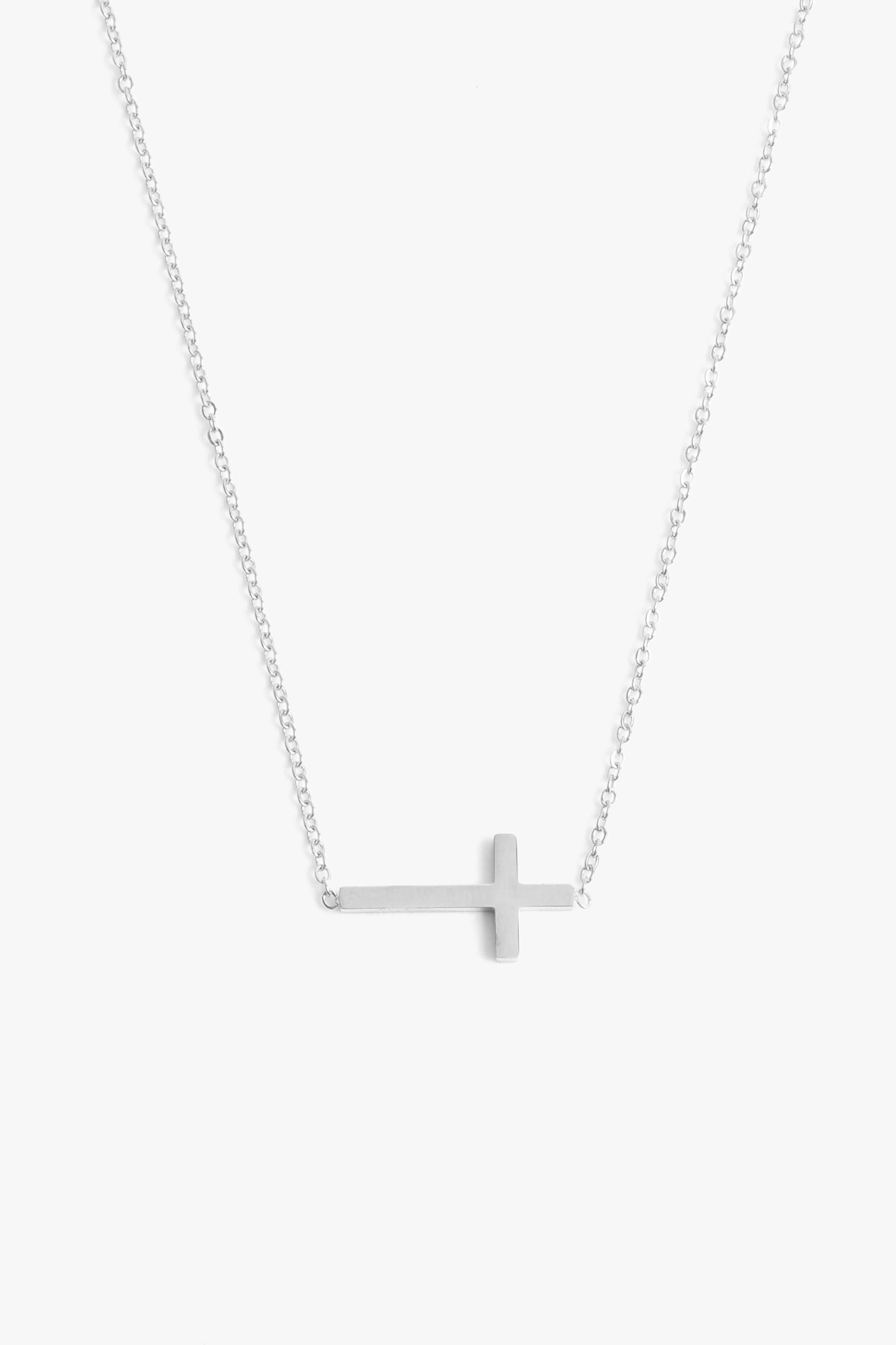 Cross Chain - Silver