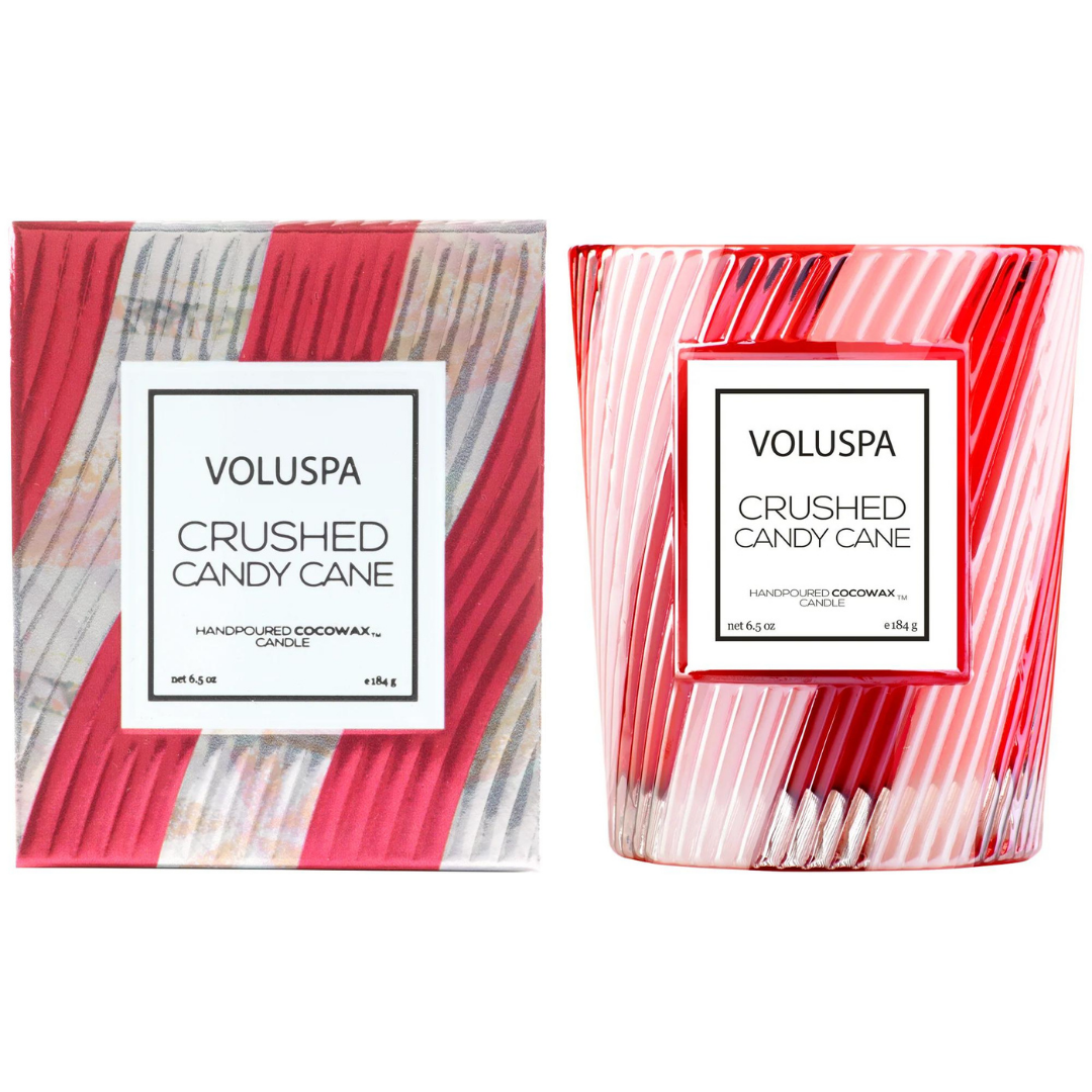 Crushed Candy Cane Classic Candle 6.5 oz