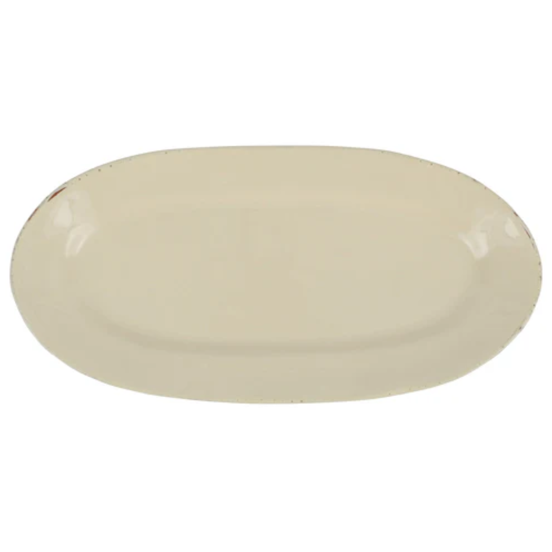 Cucina Fresca - Narrow Oval Platter, Crema