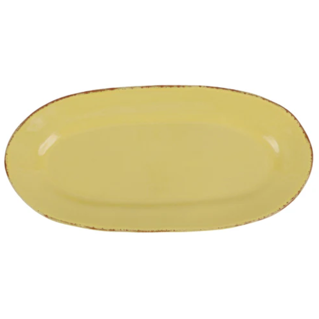 Cucina Fresca - Narrow Oval Platter, Saffron