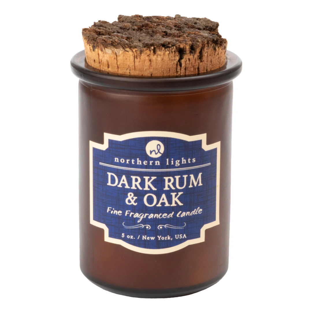 Dark Rum & Oak - Spirit Candle