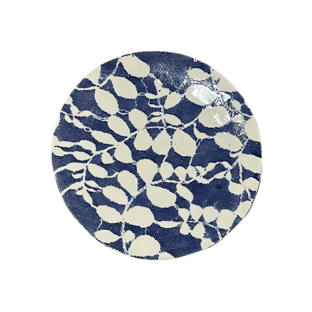 Dessert Plate/ Aspen Cobalt