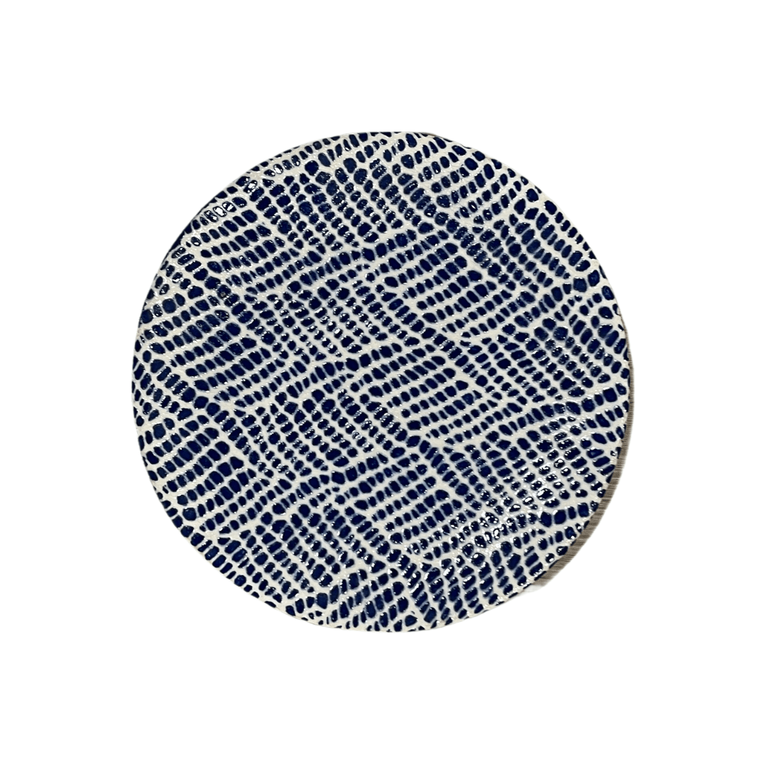 Dessert Plate/ Braid Cobalt