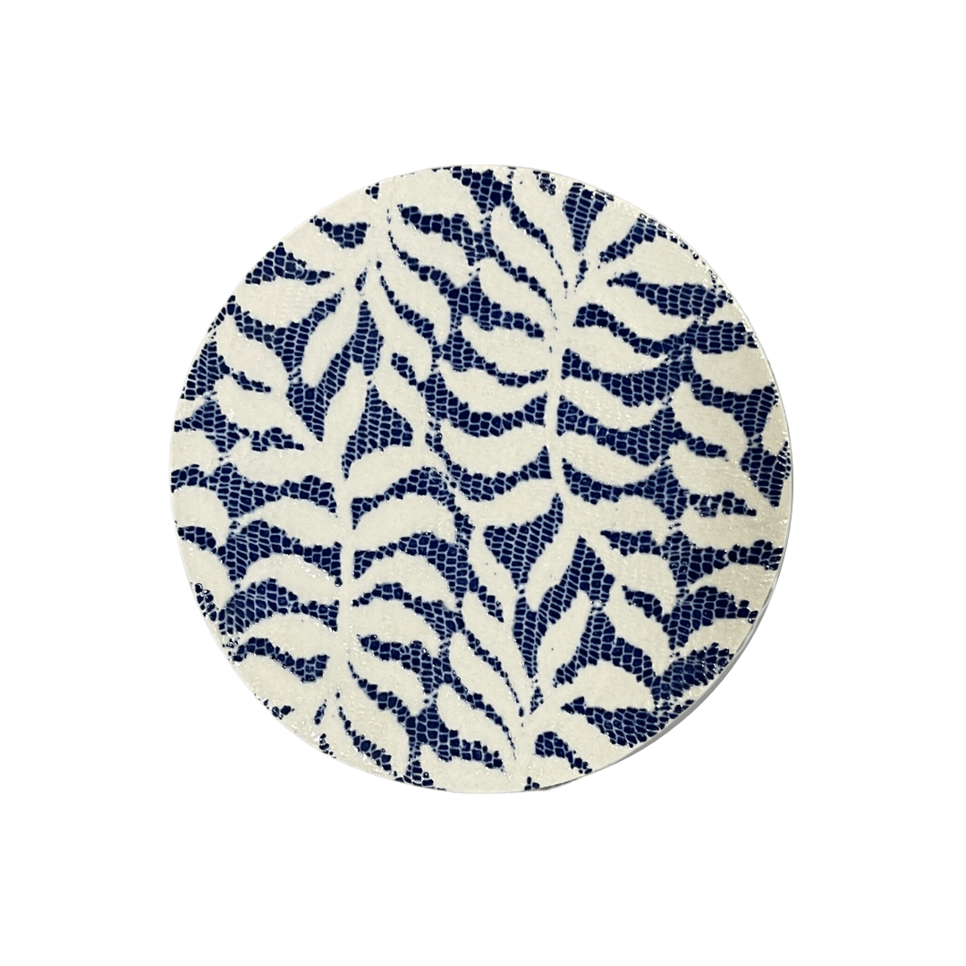 Dessert Plate/ Fern Cobalt