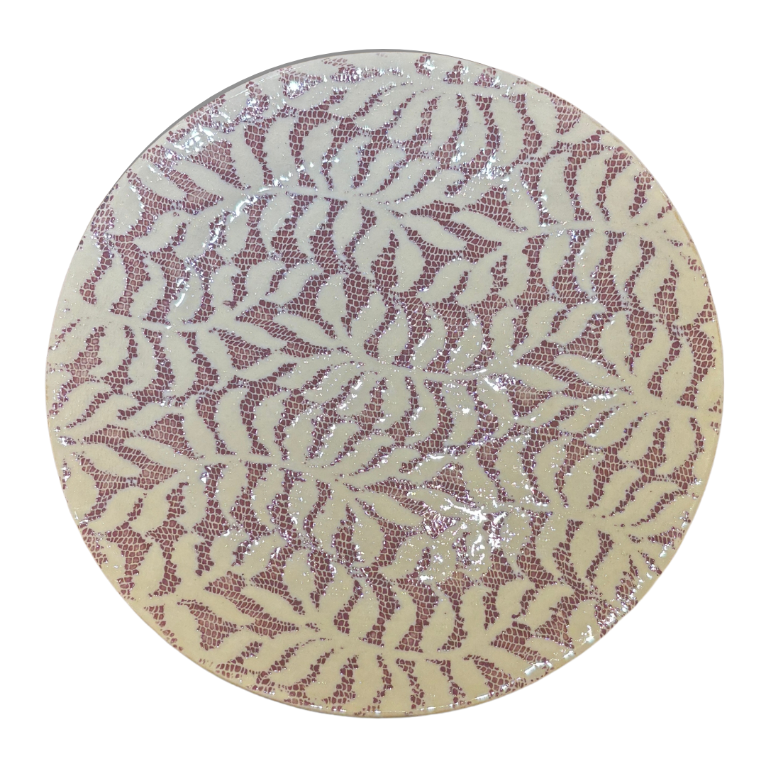 Dinner Plate/ Fern Berry