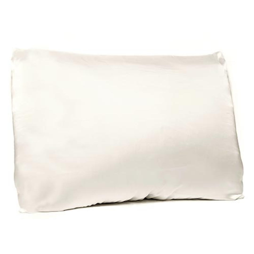 Dual-Sided Silk+Bamboo Pillowcase/Warm White, King