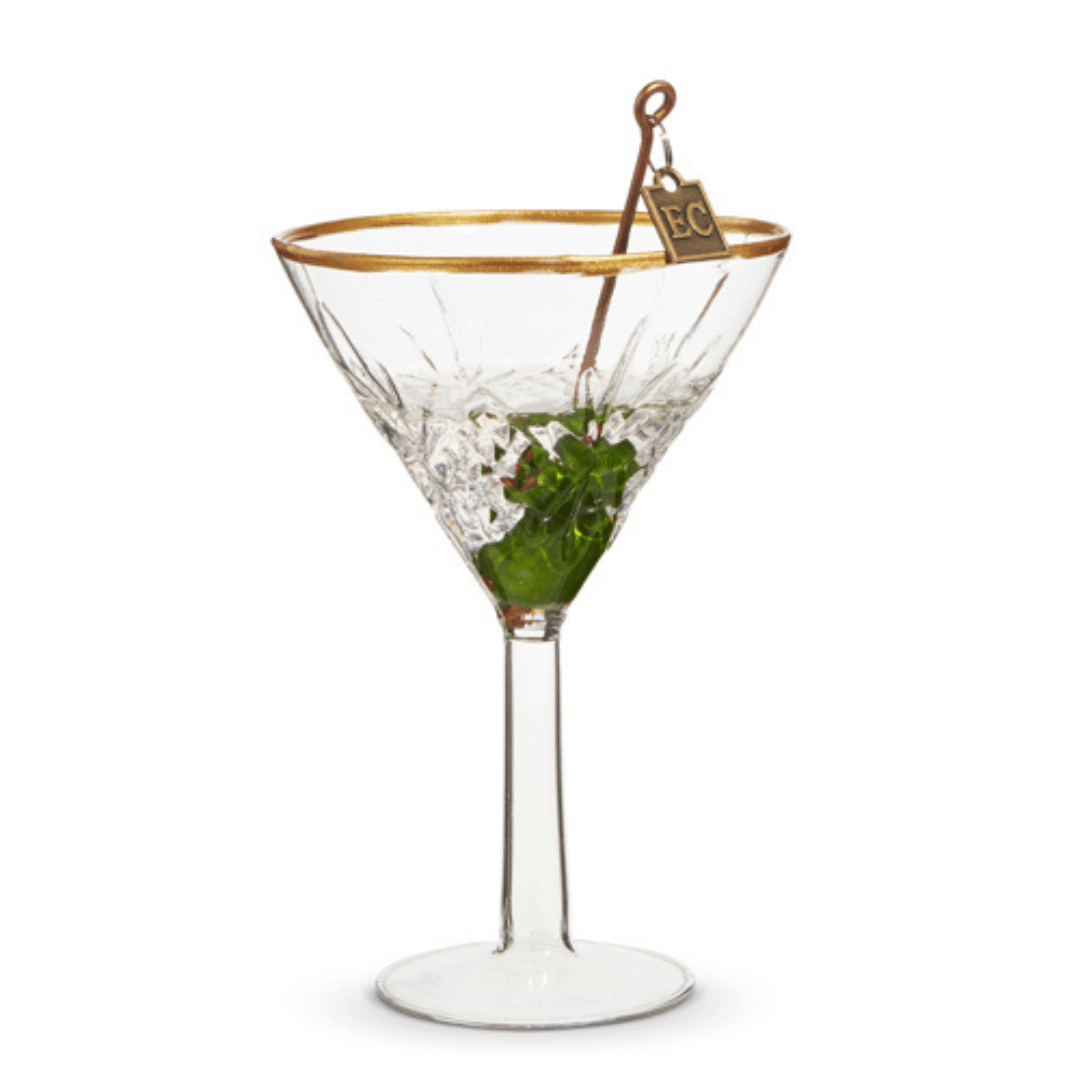 PRE-ORDER Elegant Martini Ornament