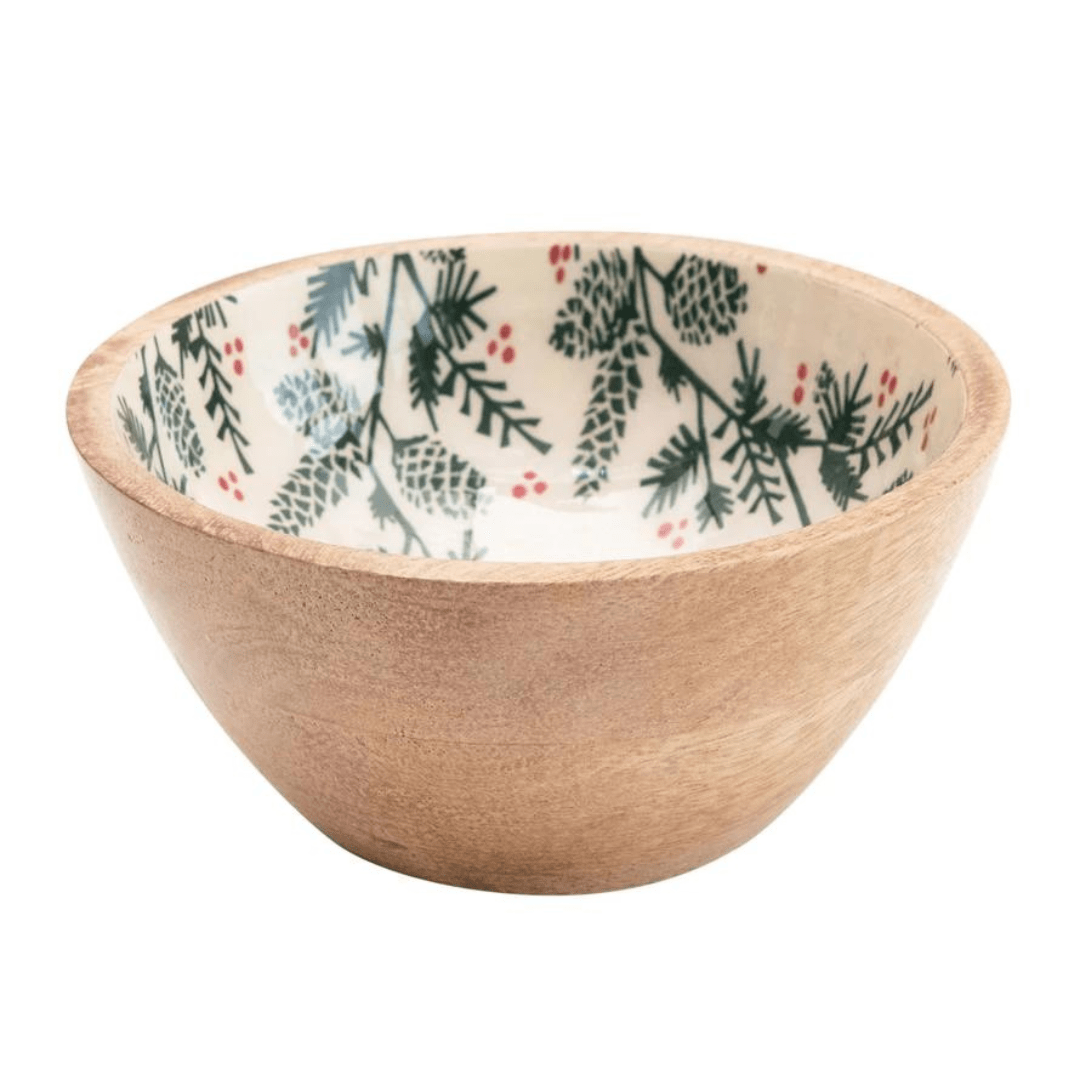 Bowl with Pine Pattern