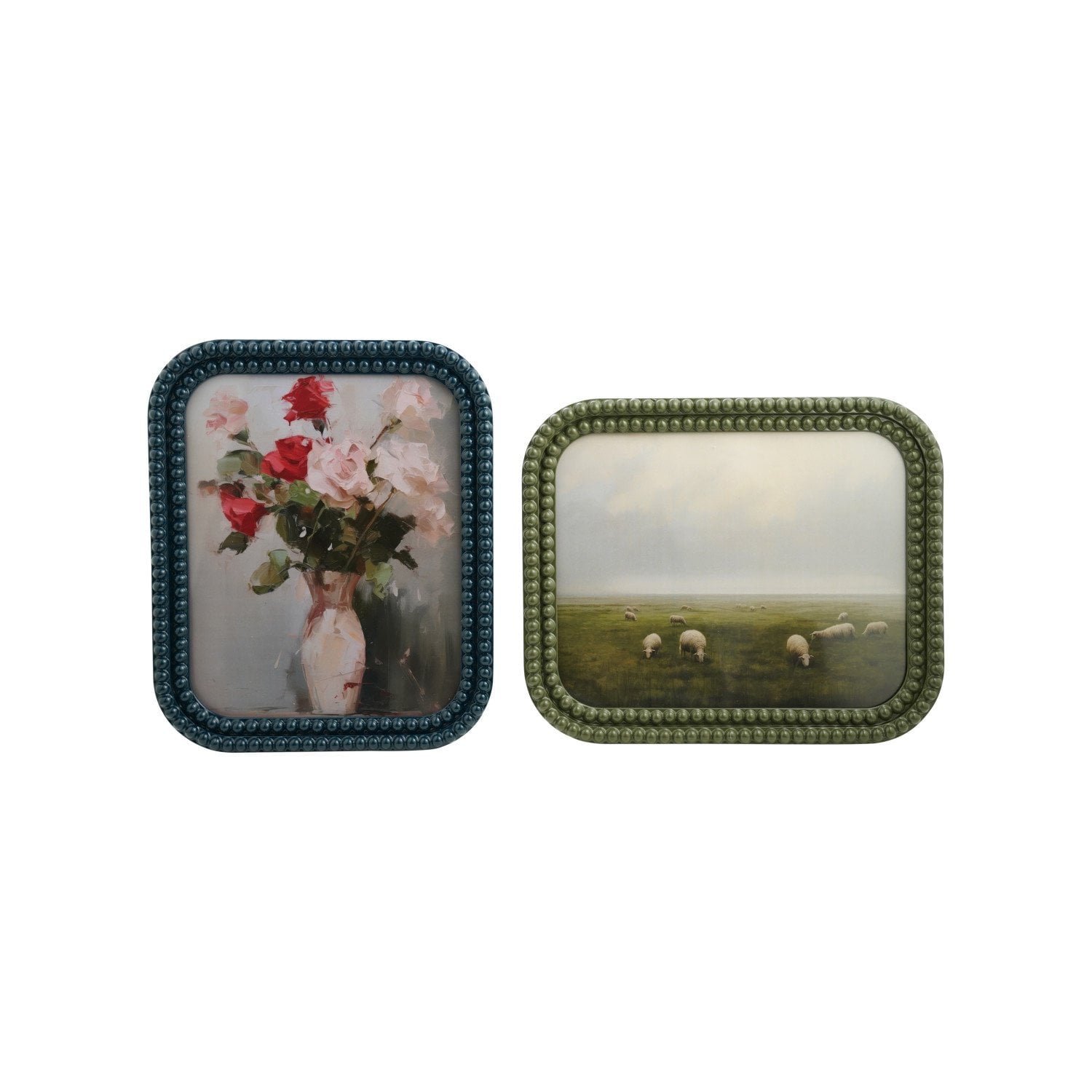 Resin Bobbin Photo Frame,  (Holds 8" x 10" Photo)