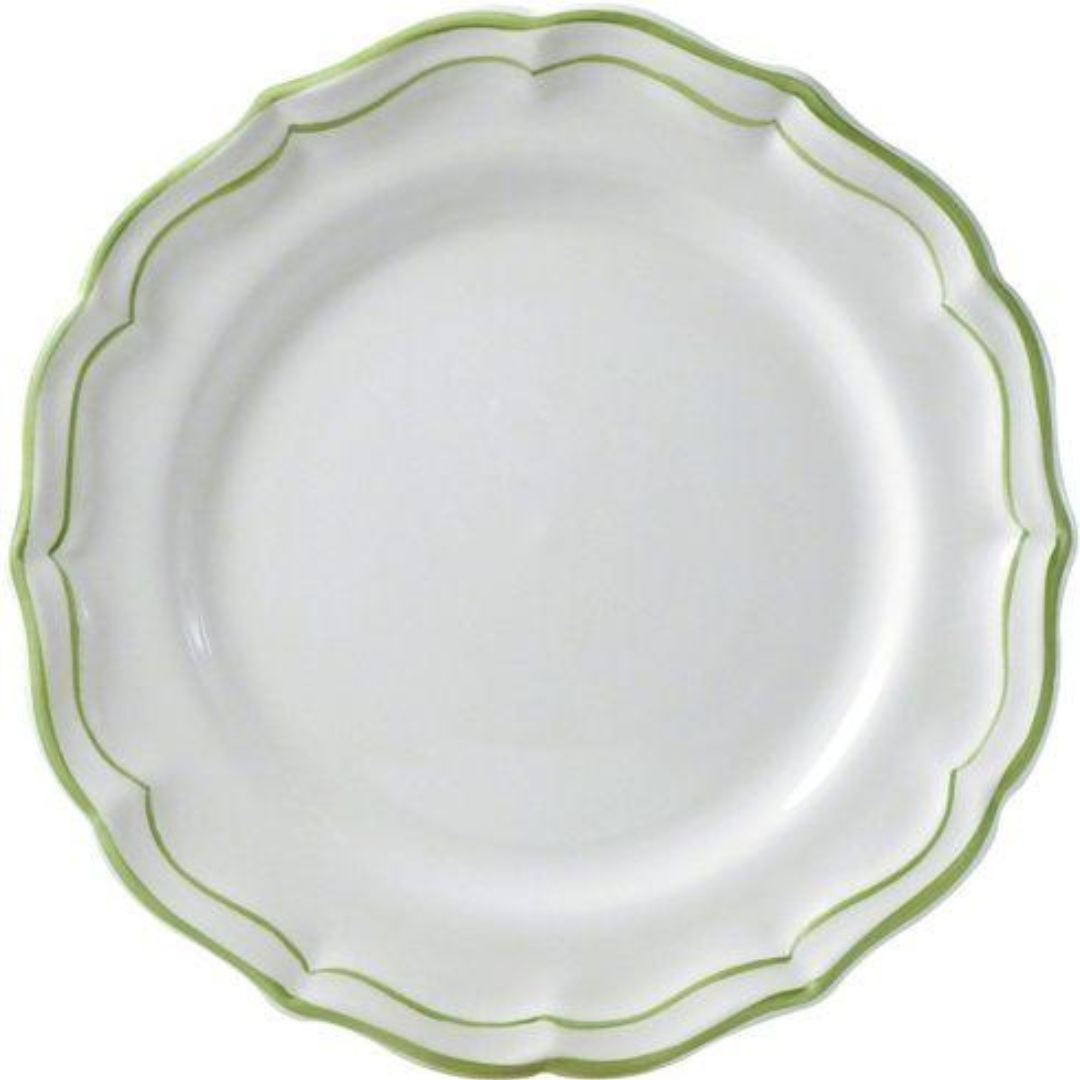Filet- Dessert Plate, Green