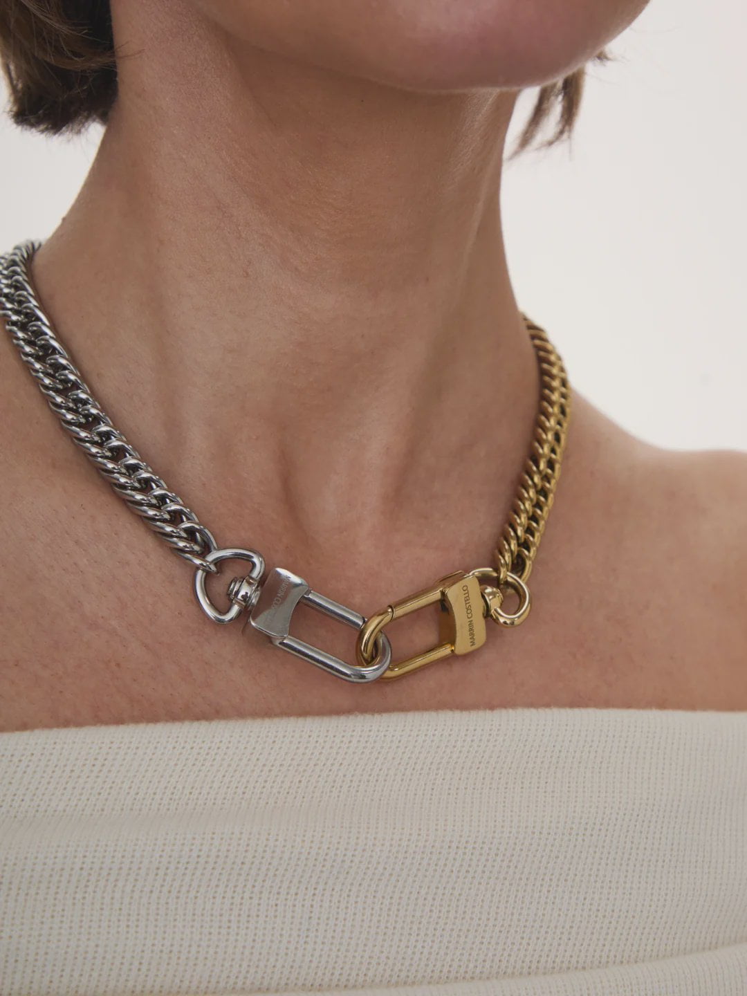 Gabriella Chain, 3 in One / Mixed Metal