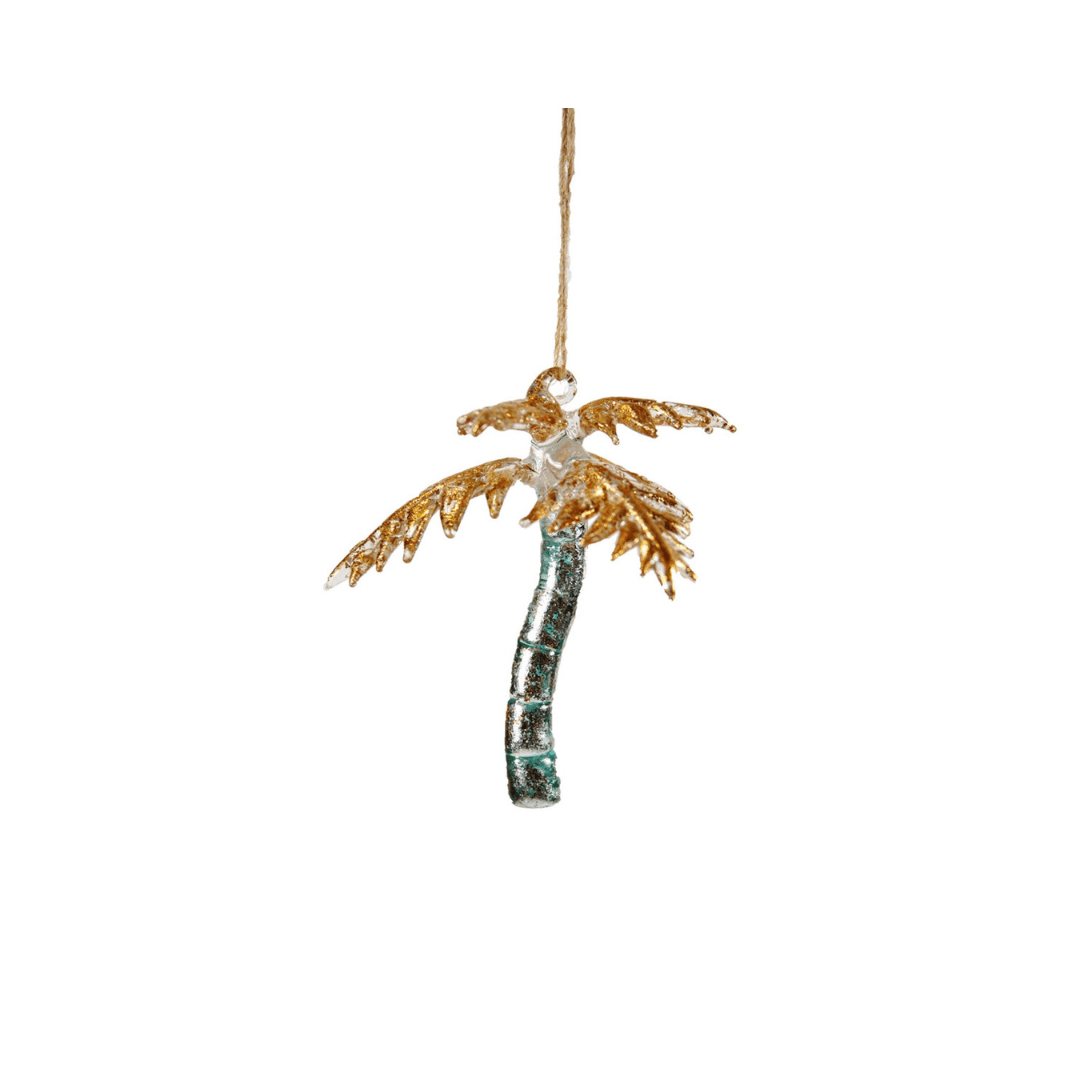 Gilded Palm Tree Ornament