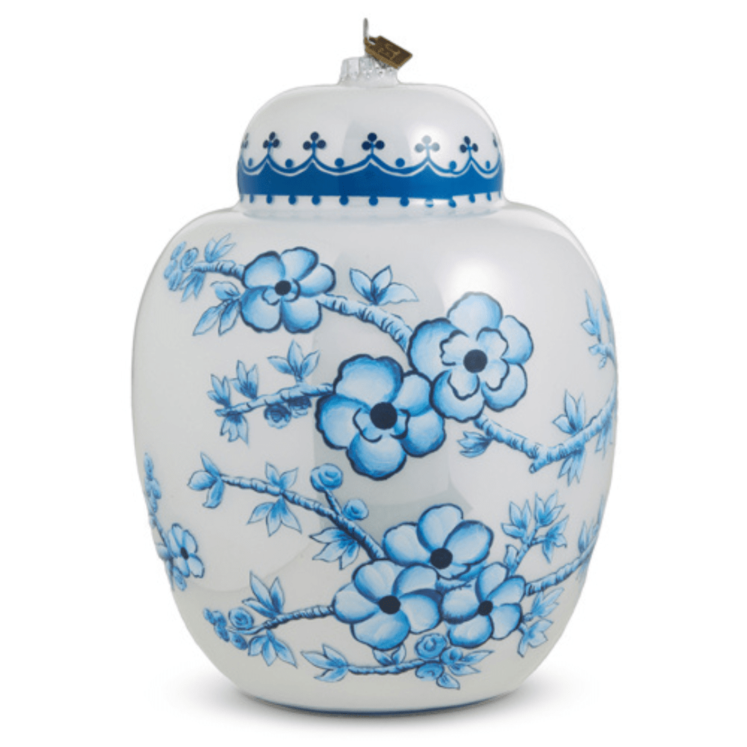 Ginger Jar Ornament, 8"