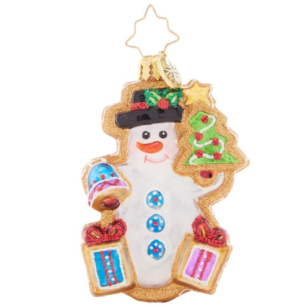 Gingerbread Snowman Gem