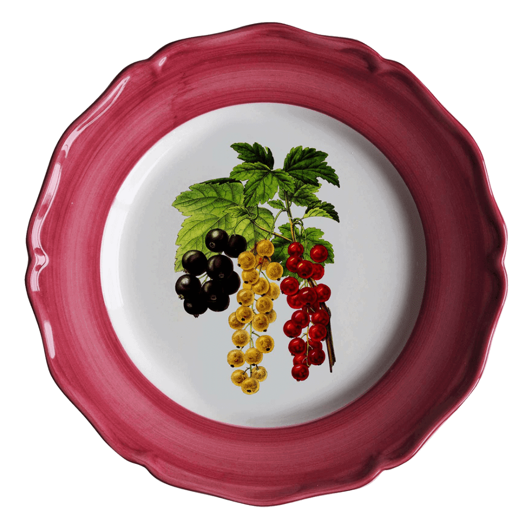 Grape Dinner Plate, Plum