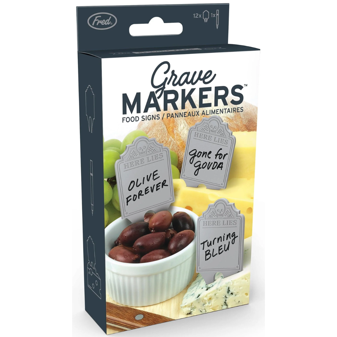 Grave Markers Reusable Food Markers